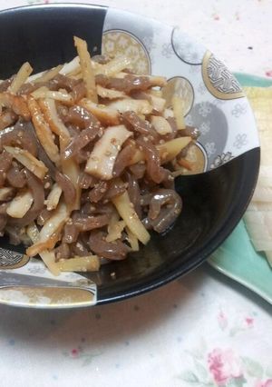 糸こんにゃくとありもののきんぴら-レシピのメイン写真
