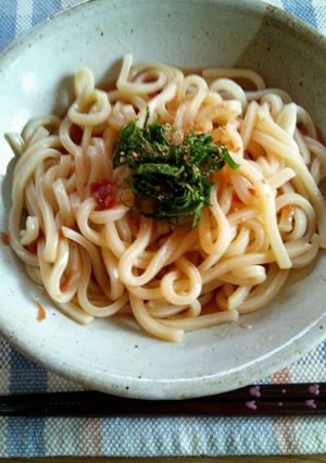 夏☆さっぱり梅うどん-レシピのメイン写真