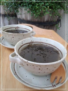 超簡単♬ゆず胡椒deもずくスープ-レシピのメイン写真