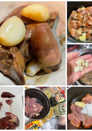 簡単　ニンニクと鶏肝甘辛煮-レシピのメイン写真