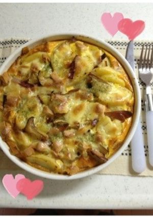 カロリーダウン!パイ無しポテトキッシュ-レシピのメイン写真