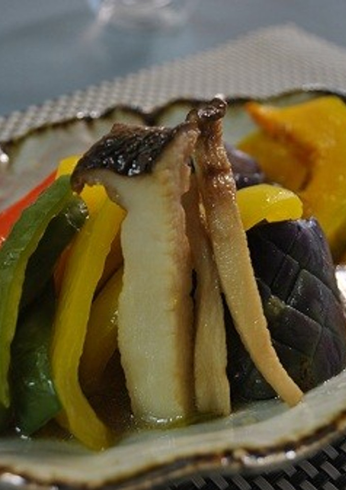 夏野菜の揚げびたし-レシピのメイン写真