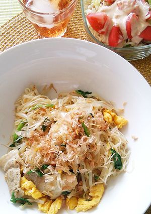 美味アレンジ！簡単そうめんチャンプル〜-レシピのメイン写真