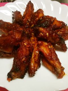 本格韓国手羽スペアリブ焼き-レシピのメイン写真