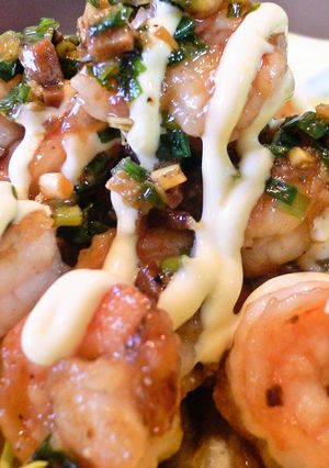 ★海老の焦しにんにく香味ソース★-レシピのメイン写真