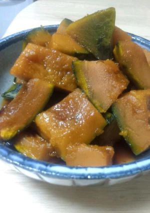 チン！するかぼちゃの煮物-レシピのメイン写真