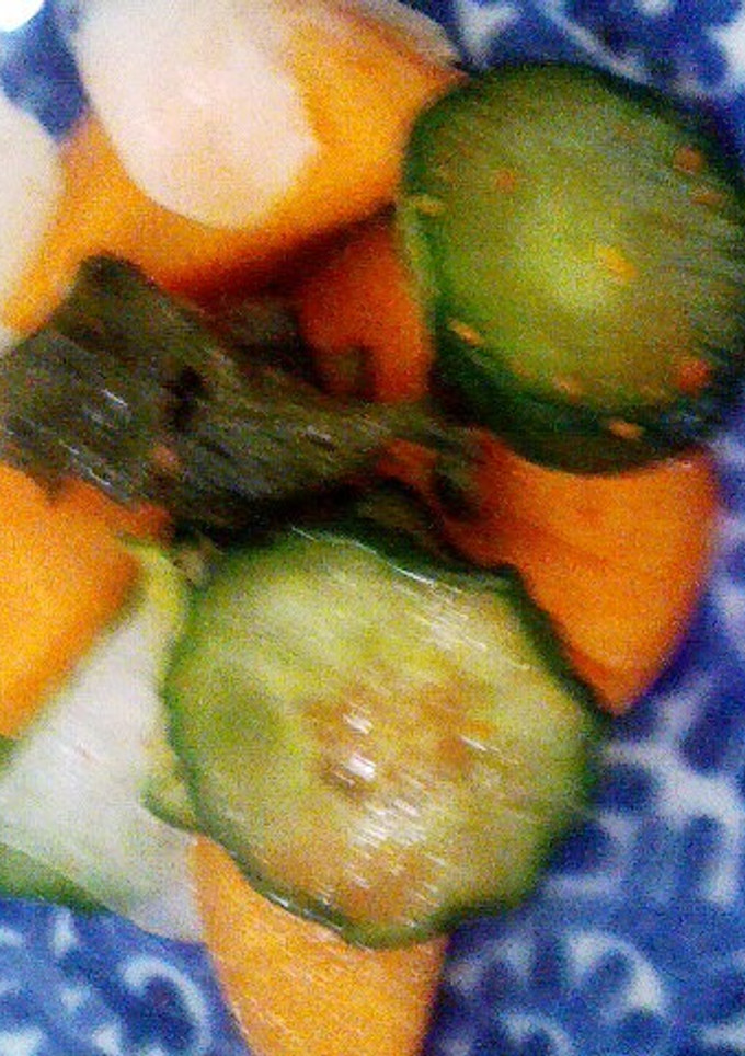 【簡単】彩り野菜の浅漬け-レシピのメイン写真
