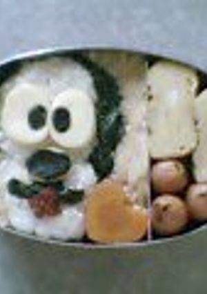 ﾃﾞｶﾁﾋﾞ大好き◆ワンワン弁当◆で苦手な食べ物克服作戦！-レシピのメイン写真