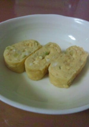☆長ネギ入り卵焼き☆-レシピのメイン写真