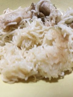 そうめんとレタス炒め-レシピのメイン写真