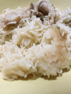 そうめんとレタス炒め-レシピのメイン写真