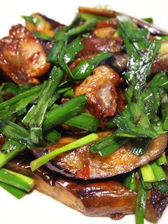 なすと豚バラ肉の中華風みそ炒め-レシピのメイン写真