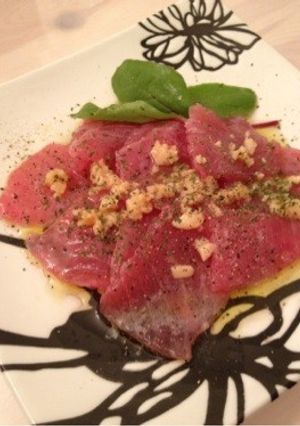 ★簡単マグロのカルパッチョ風？★-レシピのメイン写真