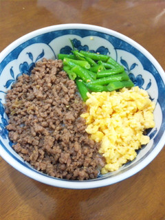 簡単★しっかり味の三色丼★-レシピのメイン写真