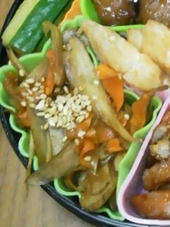 お弁当に♪ゴボウと人参のきんぴら☆-レシピのメイン写真
