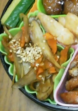 お弁当に♪ゴボウと人参のきんぴら☆-レシピのメイン写真