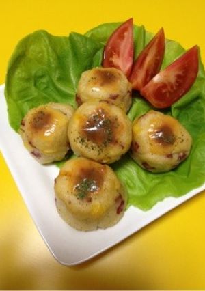 パクッと一口！ホットポテトサラダ-レシピのメイン写真