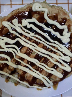 じゃがいもDEモチモチお好み焼き^o^-レシピのメイン写真