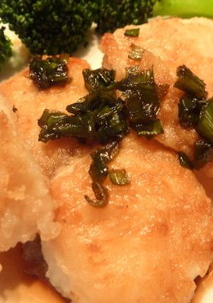 お魚のソテー＆バルサミコ酢入り旨ソース-レシピのメイン写真
