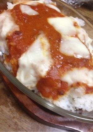 夏休みのお昼ご飯に簡単ミートドリア♪-レシピのメイン写真