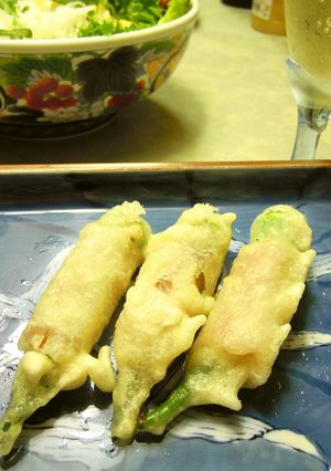 オクラ生ハム揚げ-レシピのメイン写真