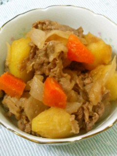 我が家の肉じゃが-レシピのメイン写真
