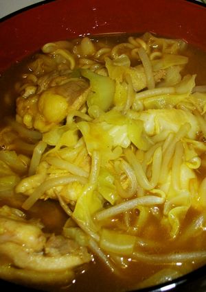 カレーラーメン-レシピのメイン写真