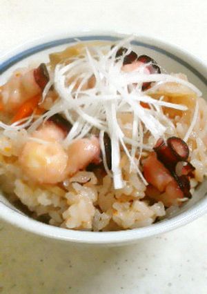 たこ飯-レシピのメイン写真