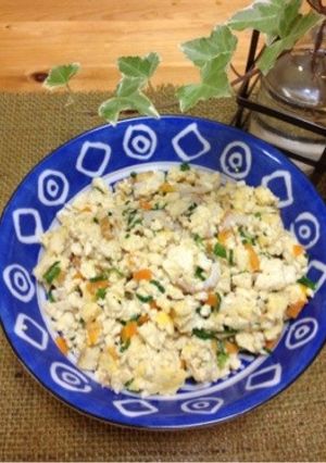 ちょっと中華な 炒り豆腐-レシピのメイン写真