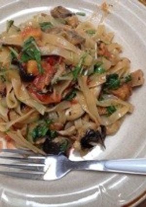 アナゴトマトの美味しいパスタ-レシピのメイン写真