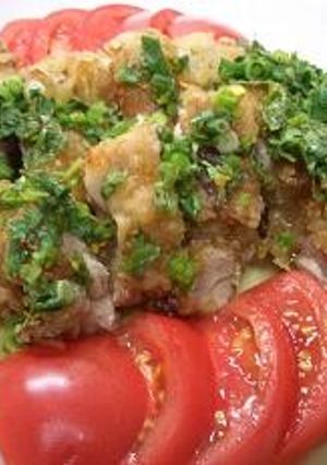 鶏のから揚げ香菜（パクチー）ソース-レシピのメイン写真
