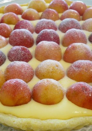 さくらんぼの☆チーズクリームタルト-レシピのメイン写真