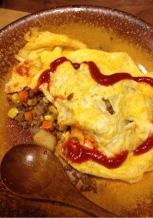 ごはんがすすむ(^ ^)うちのオムレツ-レシピのメイン写真