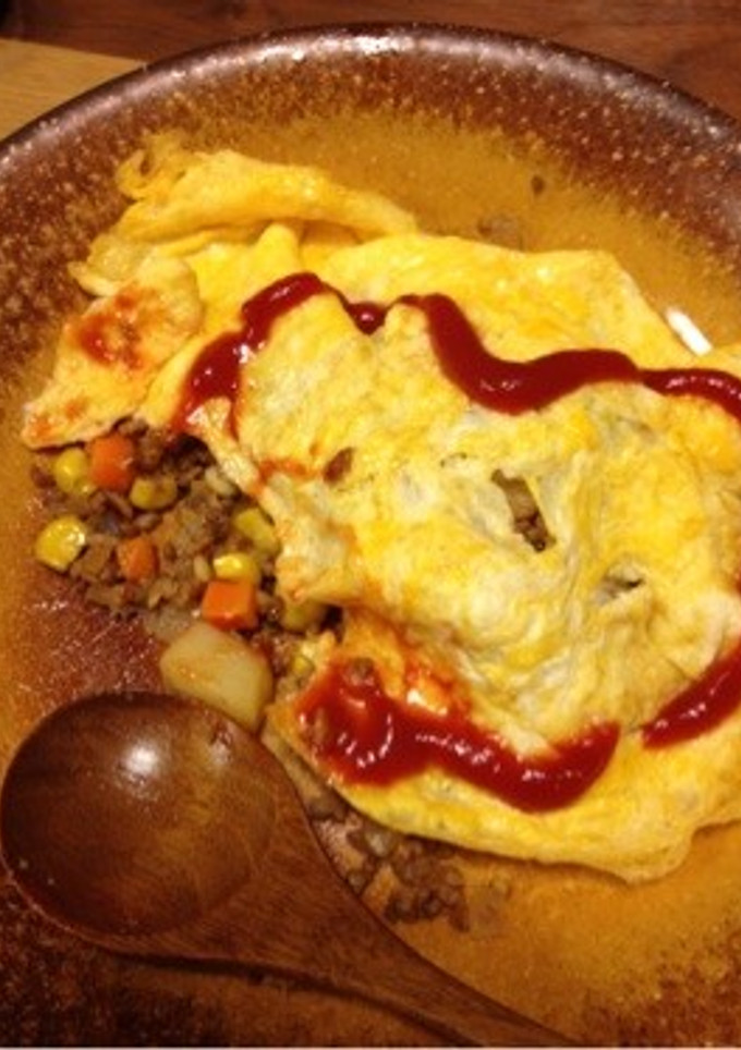 ごはんがすすむ(^ ^)うちのオムレツ-レシピのメイン写真