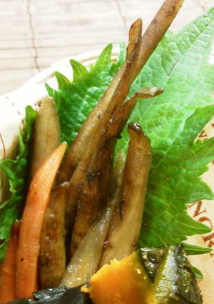 ほんのり土くさ～いきんぴら牛蒡-レシピのメイン写真