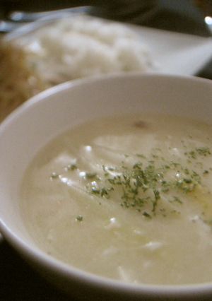 *蟹とたまごとアスパラのスープ*-レシピのメイン写真