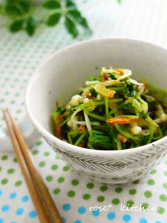 豆苗とえのきの柚子胡椒ポン酢-レシピのメイン写真