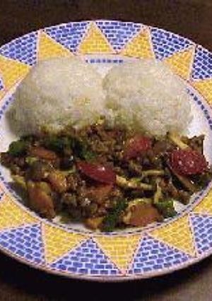 野菜たっぷりのドライカレー-レシピのメイン写真