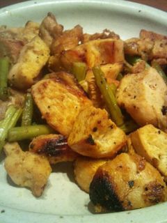 これが男の『アスパラガスの鶏肉炒め』だ!-レシピのメイン写真