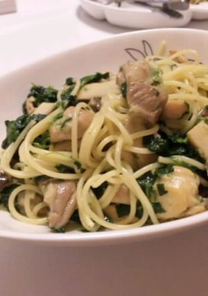 鶏肉とエリンギのクリームパスタ-レシピのメイン写真