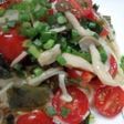 塩麹きのこで冷製パスタ!
