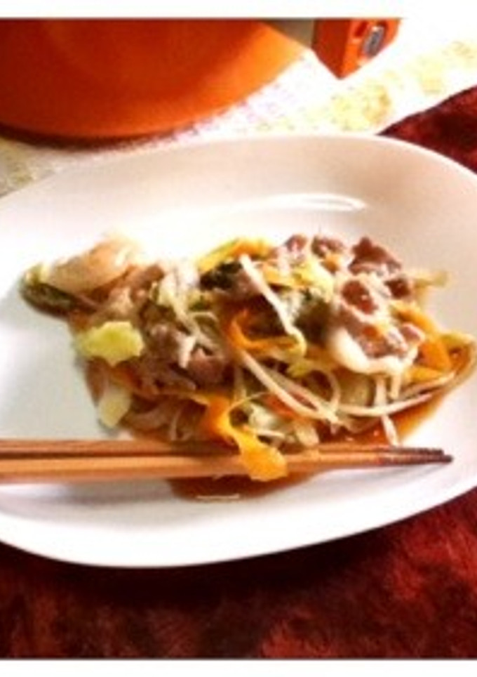 ☆たっぷり野菜とお肉の蒸し焼き☆-レシピのメイン写真