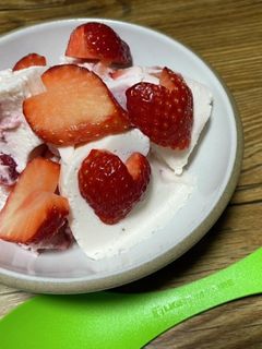 簡単!いちごのムース-レシピのメイン写真