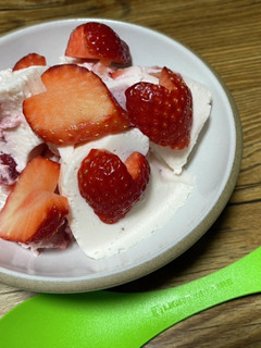 簡単!いちごのムース-レシピのメイン写真