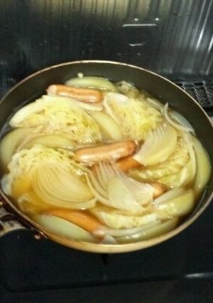 キャベツのポトフ風コンソメスープ-レシピのメイン写真