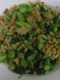 アスパラ炒飯-レシピのメイン写真