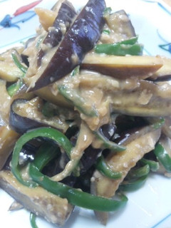 酒粕醤油+甘麹☆茄子とピーマンの炒め物-レシピのメイン写真