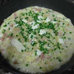 รูปของ たこ焼き粉で…よくわかんない焼き♬