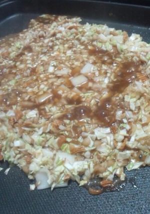 食べたいときｽｸﾞ出来る☆もんじゃ焼き-レシピのメイン写真