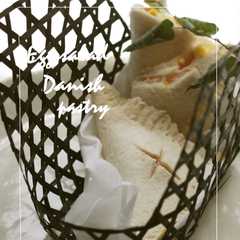 รูปของ 食パンで作る♫卵サラデニッシュ♡